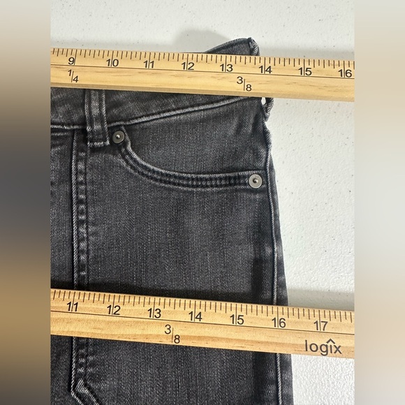 PILCRO & THE LETTERPRESS Sz 27 Jeans High-Rise Ankle Zip Denim Legging Pockets - Picture 13 of 15